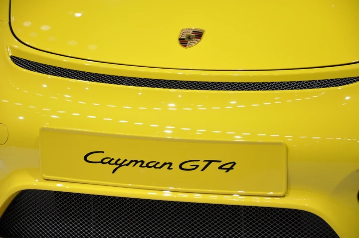 Porsche Cayman GT4 al Salone di Ginevra 2015