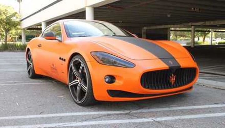 Maserati GranTurismo S Orange Wrapped by DBX