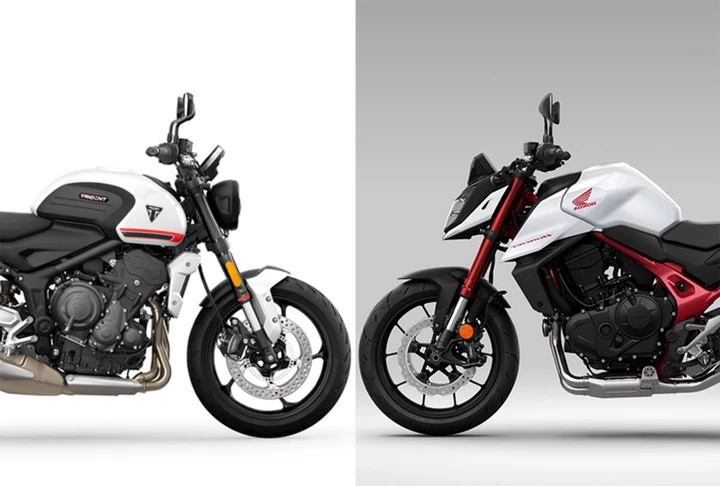 Honda Hornet VS Triumph Trident 660: il confronto