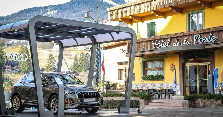 Audi Q3 a Cortina d'Ampezzo