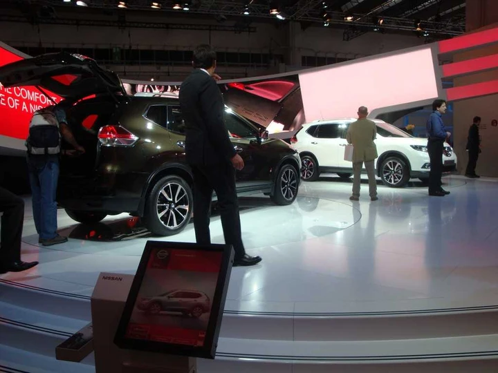 Stand Nissan al Salone di Francoforte 2013