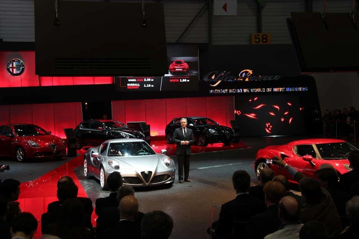 Alfa Romeo 4C al Salone di Ginevra 2013