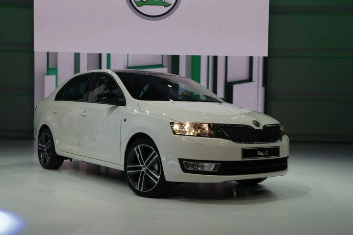 Skoda Rapid al Salone di Parigi 2012