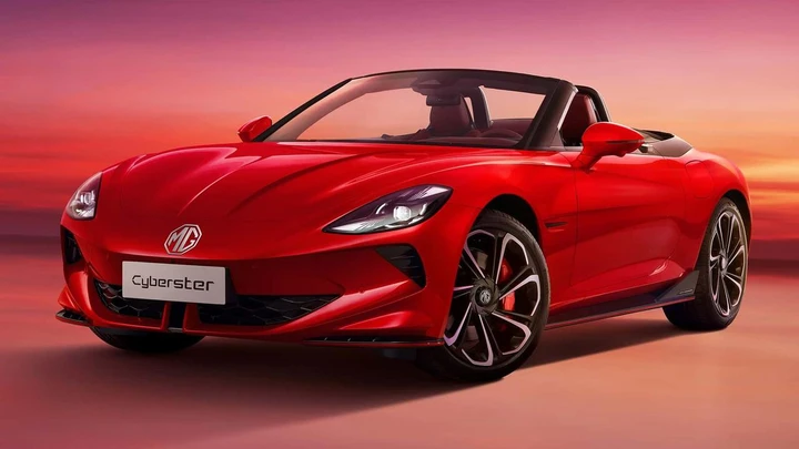 MG Cyberster: svelate le specifiche tecniche complete della roadster elettrica