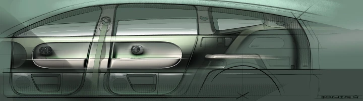 Hyundai IONIQ 9: un teaser mostra gli interni