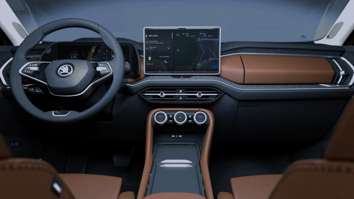 Skoda Kodiaq 2024 design teaser