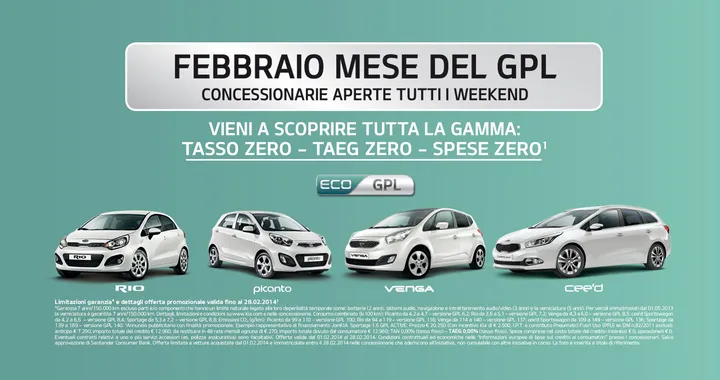 Kia: al via la campagna Eco-GPL