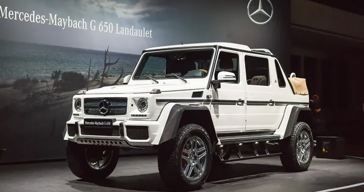 Mercedes-Maybach G 650 Landaulet: all’asta l’ultimo esemplare
