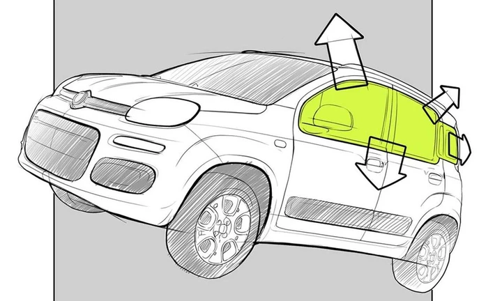 Nuova Fiat Panda: il design a fumetti