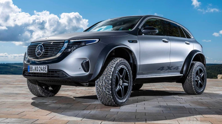 Mercedes-Benz EQC 4x4²: l’off-road diventa elettrizzante