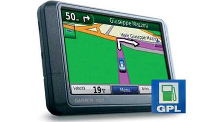 La mappa con tutti i distributori GPL d'Italia arriva su Garmin