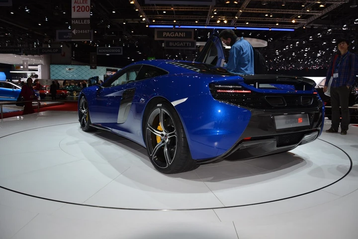 Stand McLaren al Salone di Ginevra 2014