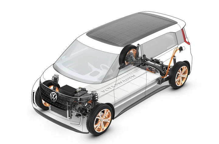 Volkswagen NUVe: un concept elettrico al Salone di Parigi
