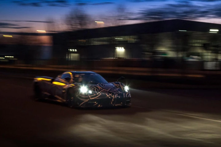 Pagani: ecco la prima foto della Huayra Roadster