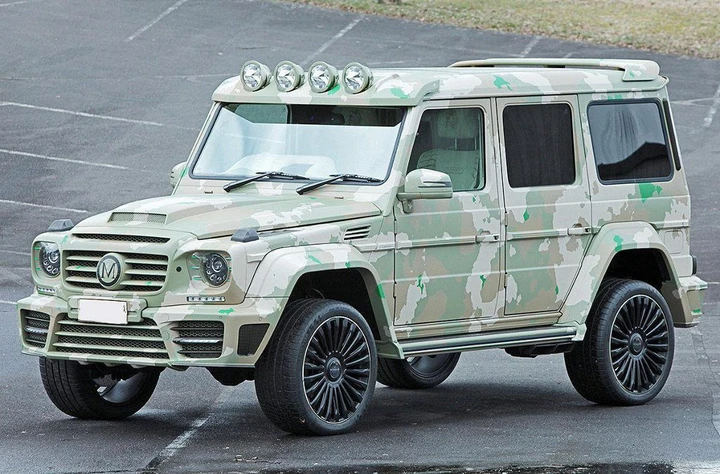 Mercedes G63 AMG Sahara Edition by Mansory