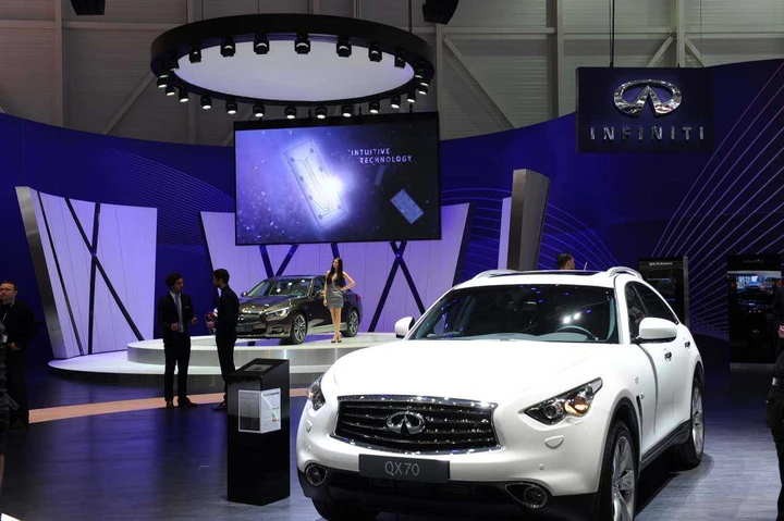 Stand Infiniti al Salone di Ginevra 2013