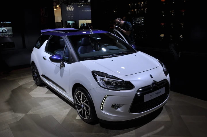 Citroen DS3 Cabrio al Salone di Parigi 2014
