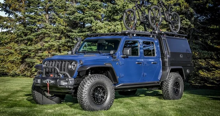 Jeep Gladiator Top Dog Concept: dotazioni, accessori, offroad