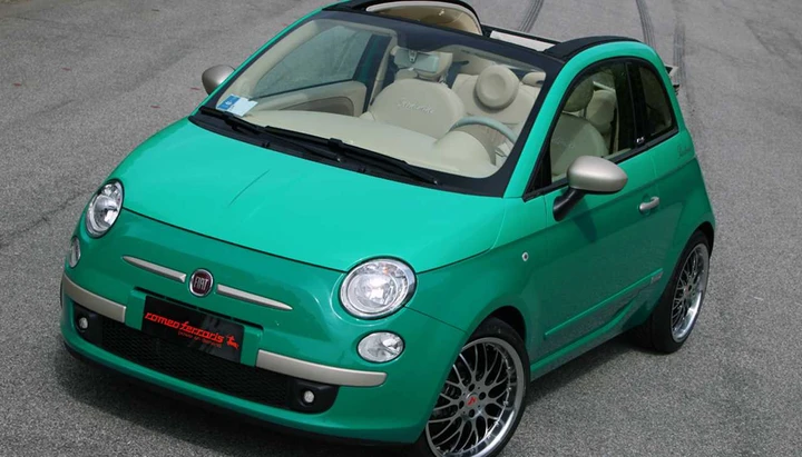 Fiat 500C Sardinia by Romeo Ferraris