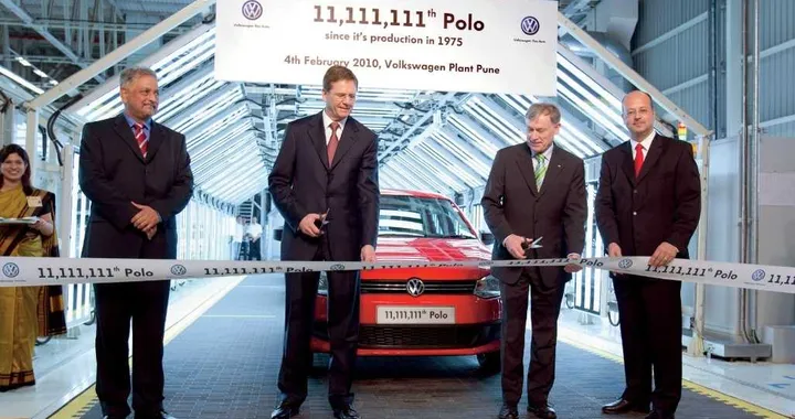 Prodotta in India la Volkswagen Polo numero 11.111.111