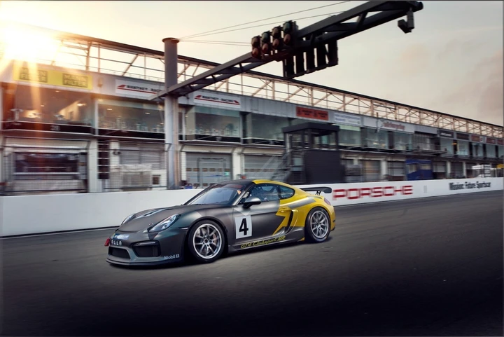 Porsche Cayman GT4 Clubsport MR by Manthey-Racing