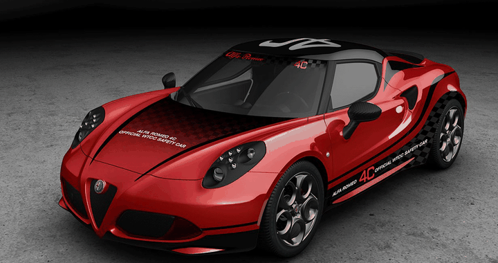 Alfa Romeo 4C, nuova Safety Car del FIA WTCC