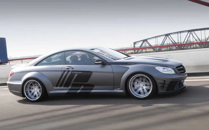 Mercedes CL facelift Black Edition V2 by Prior Design