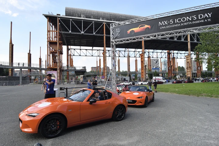 Mazda MX-5 celebra i 30 anni al Parco Valentino
