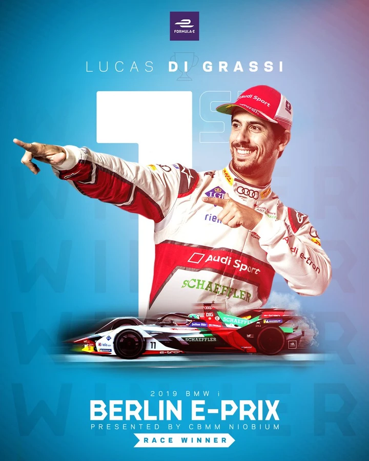 Formula E: Di Grassi torna alla vittoria a Berlino