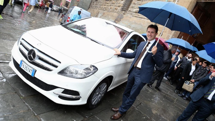 Mercedes #eTour fa tappa a Firenze