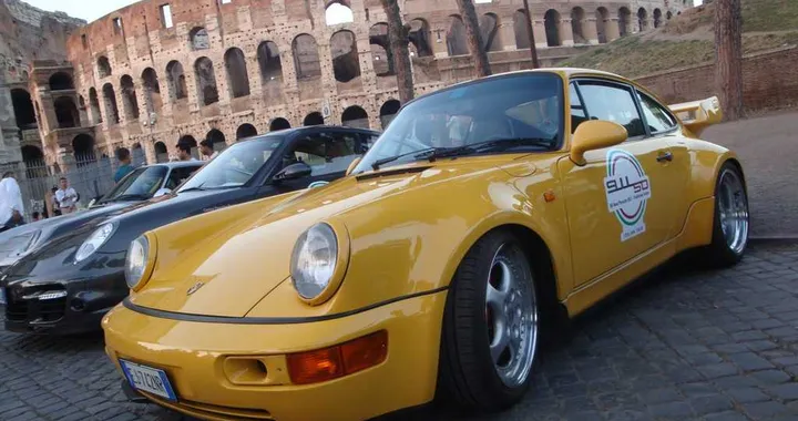 Porsche 911: i festeggiamenti per i 50 anni a Roma