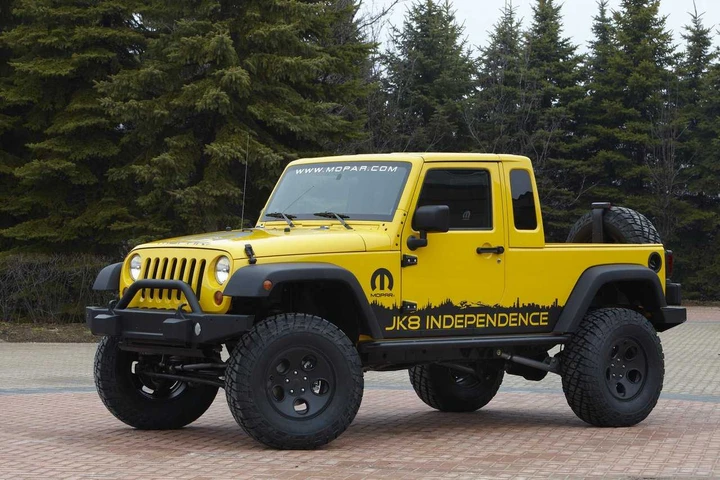 Jeep Wrangler pick up by Mopar