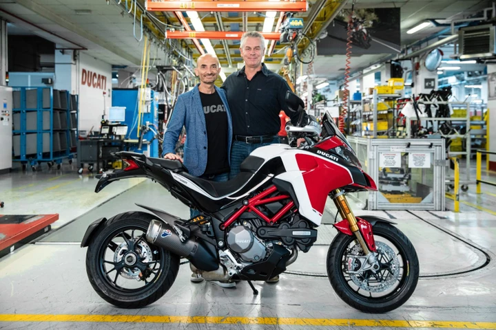 Ducati Multistrada: arriva quota 100.000 unità prodotte