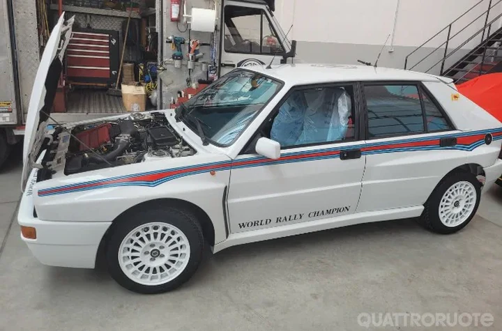 Lancia Delta Evo 1 che fu di Giovannino Agnelli è immacolata: valore immenso