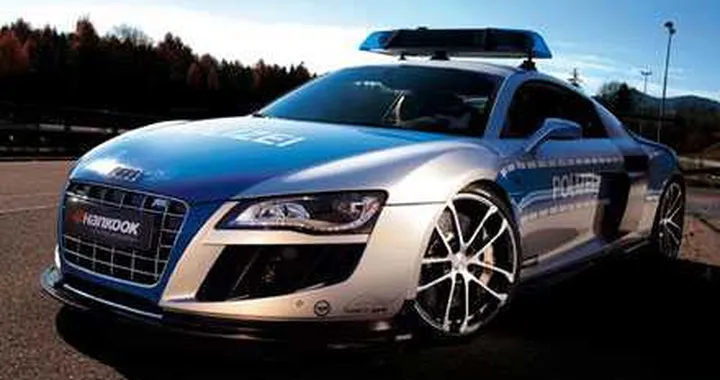Audi R8 GTR Polizia all'Essen Motor Show