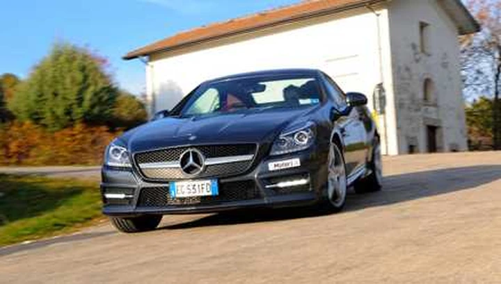 Mercedes SLK 250 CGI: la prova su strada