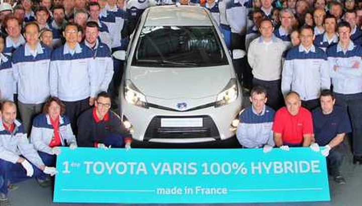 Toyota Yaris Hybrid, avviata la produzione