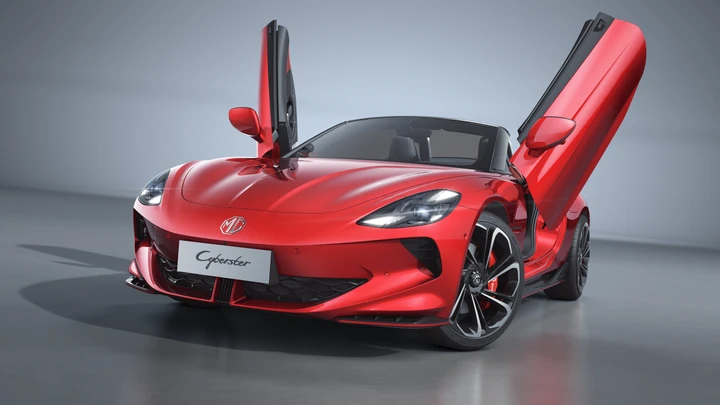 MG Cyberster: la nuova era delle roadster full electric ora anche in Italia