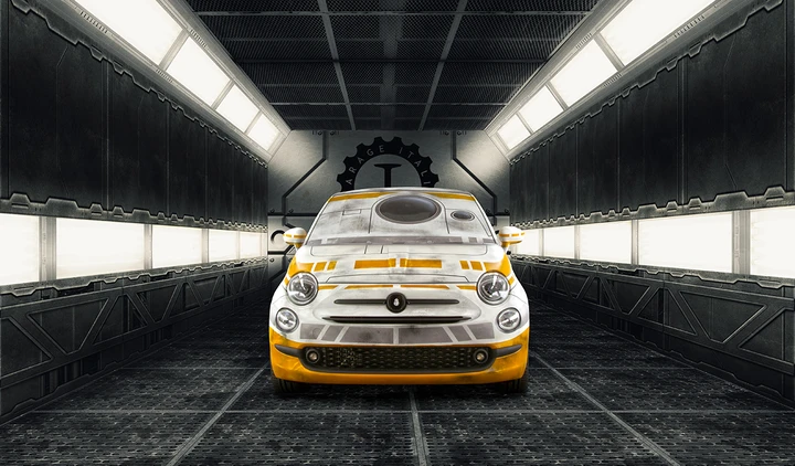 Garage Italia Customs e Fiat protagoniste in Star Wars