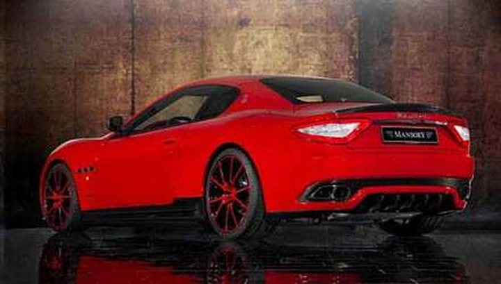Maserati GranTurismo Mansory: carbon look