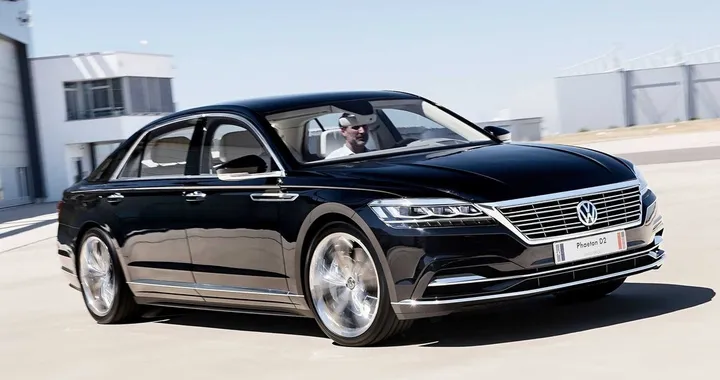Volkswagen Phaeton D2 Concept: la seconda generazione mai uscita
