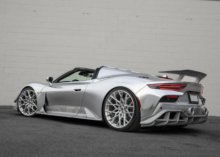 Maserati MC20 Cielo Aria Silver Surfer