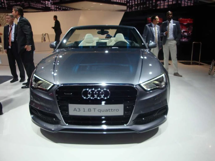 Audi A3 Cabrio al Salone di Francoforte 2013