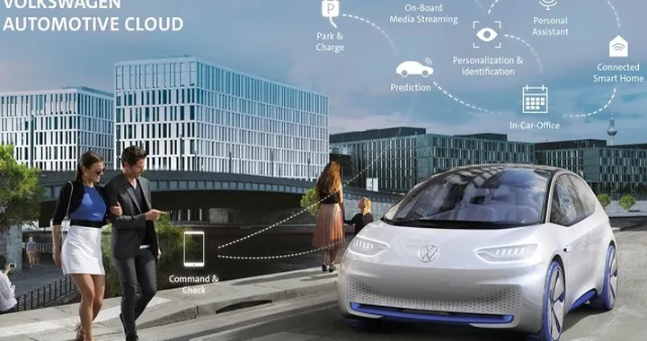 Auto connessa: gli sviluppi dell'alleanza cloud tra Volkswagen e Microsoft