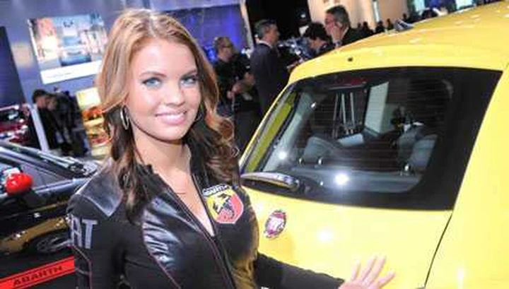 Le ragazze del Salone di Detroit 2012