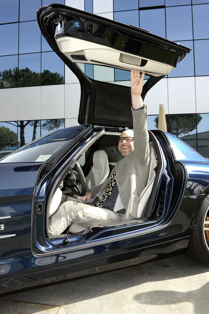 Mercedes SLS AMG e Mario Biondi