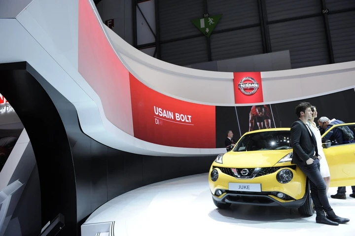 Stand Nissan al Salone di Ginevra 2014
