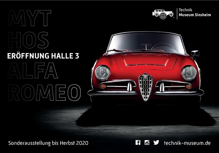 Alfa Romeo protagonista al Museo della Tecnica di Sinsheim