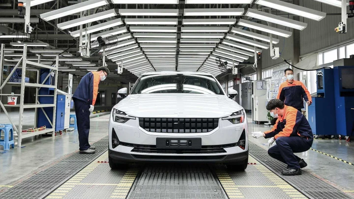 Polestar 2, partita la produzione in Cina