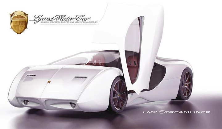 Lyons LM2 Streamliner, rendering